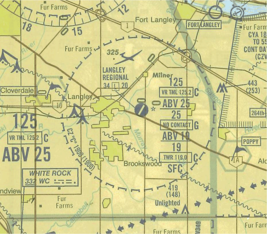 Vancouver VTA, Langley Airport, Langley Flying School.