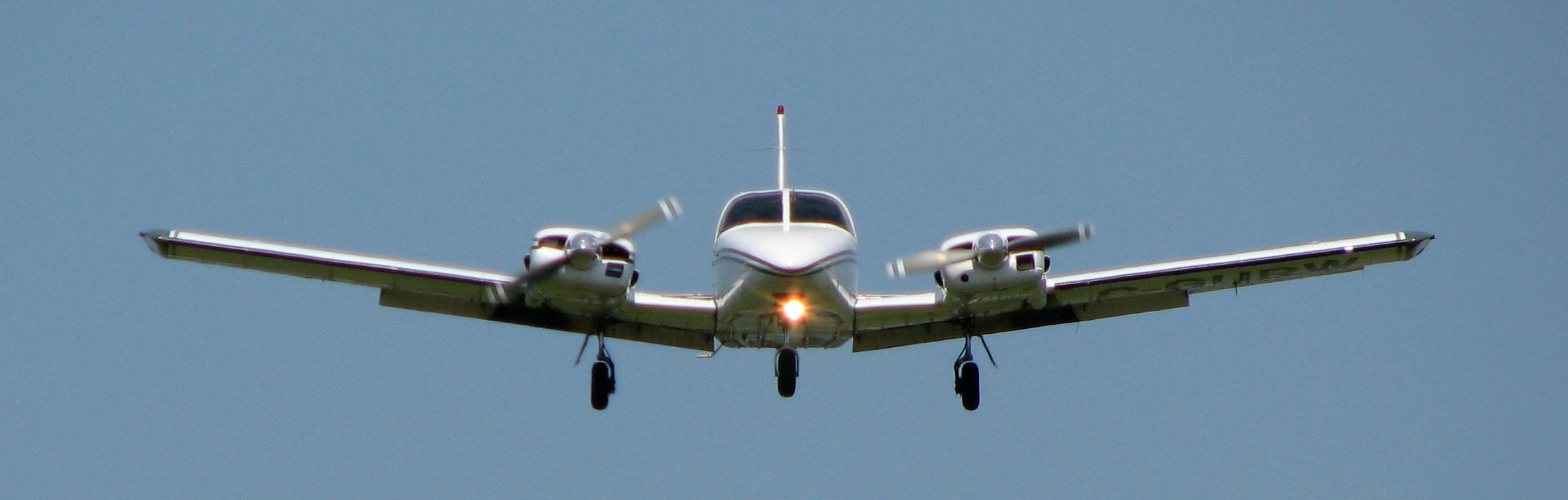 Langley Flying School's GURW on final approach (Revor Conkey)