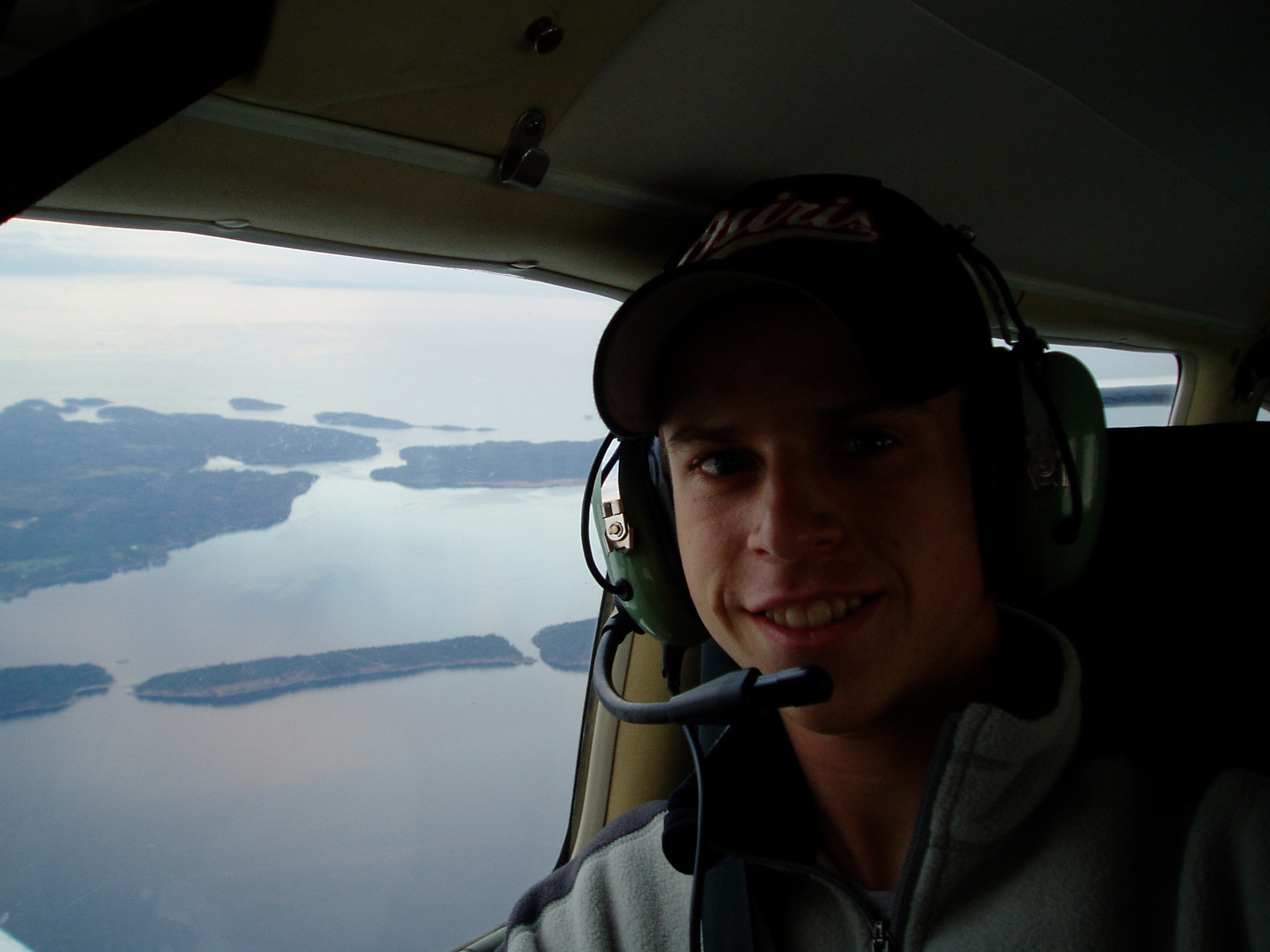 Bryan Dudas, Private Pilot and Commercial Pilot Graduate, Langley Flying School.
