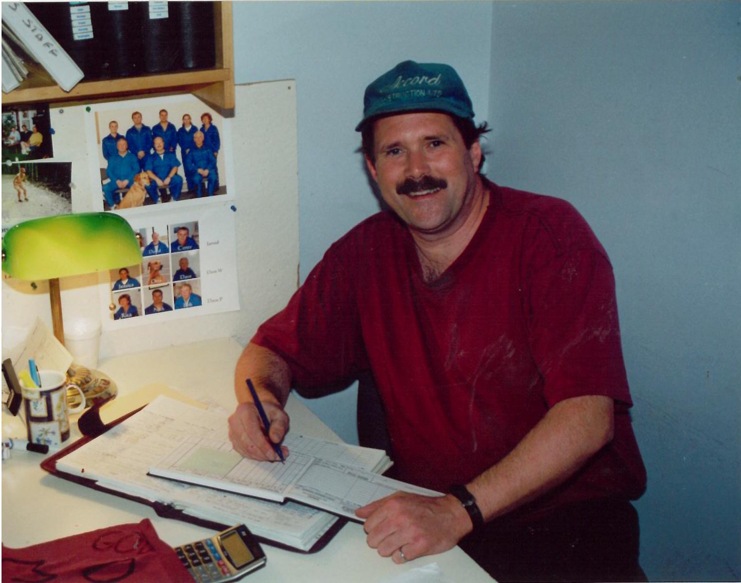 Don Moore after the completion of his First Solo Flight. Langley Flying School.