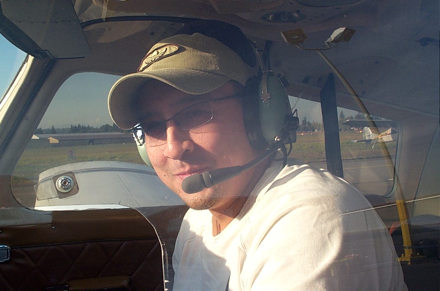 Eugene Agon, First Solo Flight, Langley Flying School