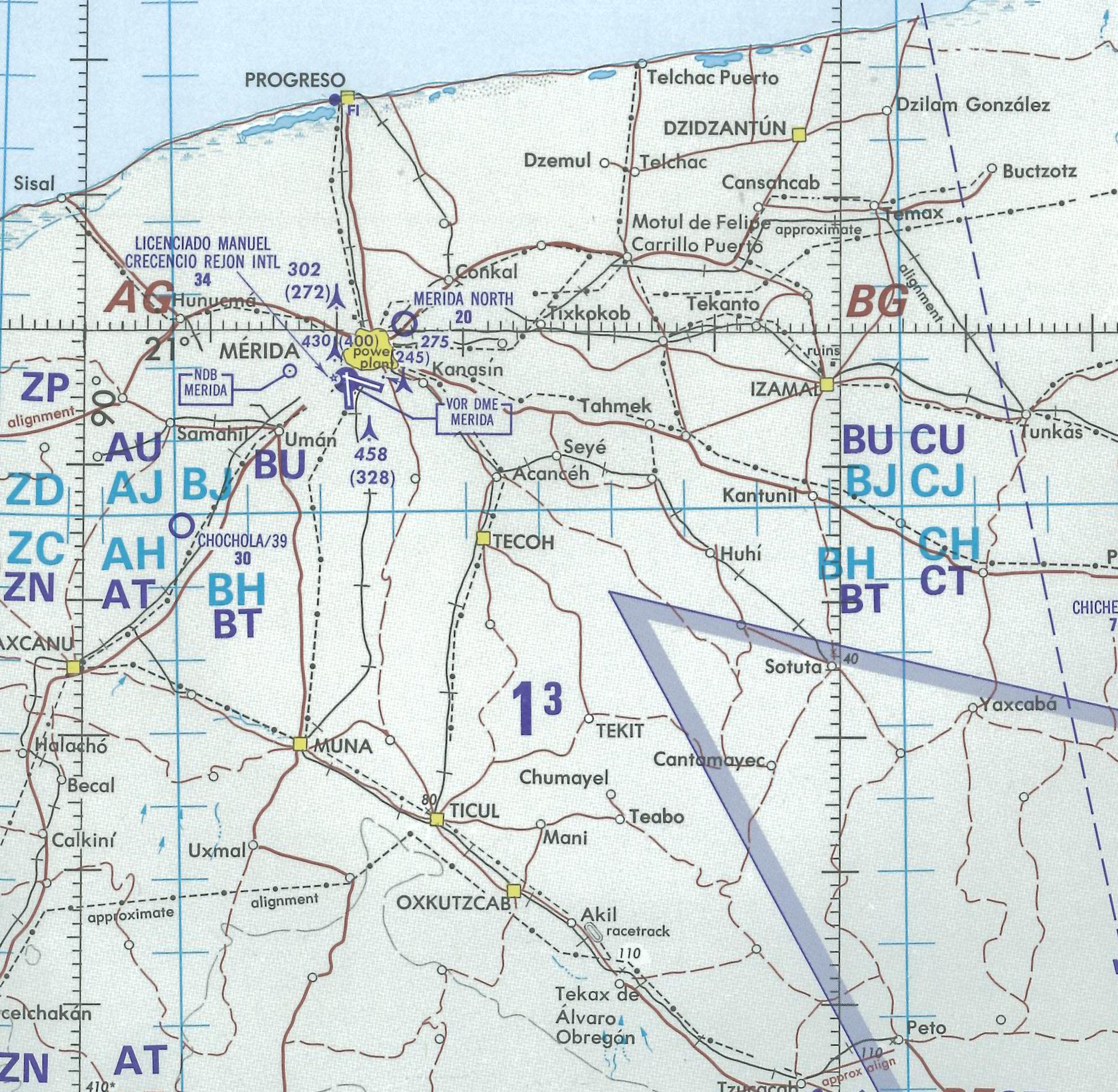 Merida, Map Room, Langley Flying School