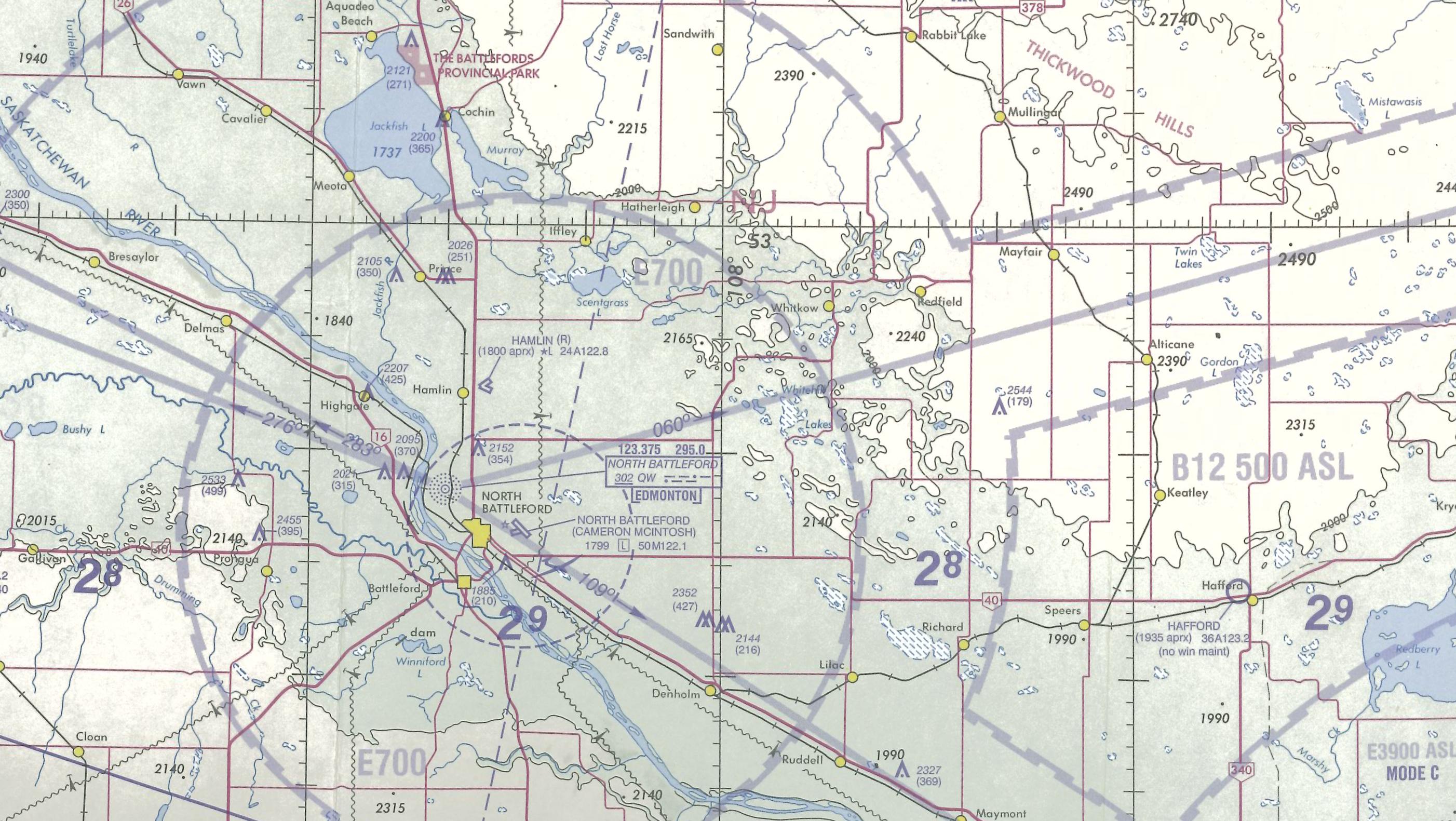 Map Room, North Battleford