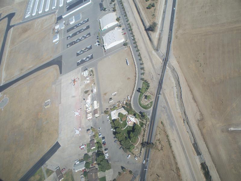 Hemit, California Airport--sideways!