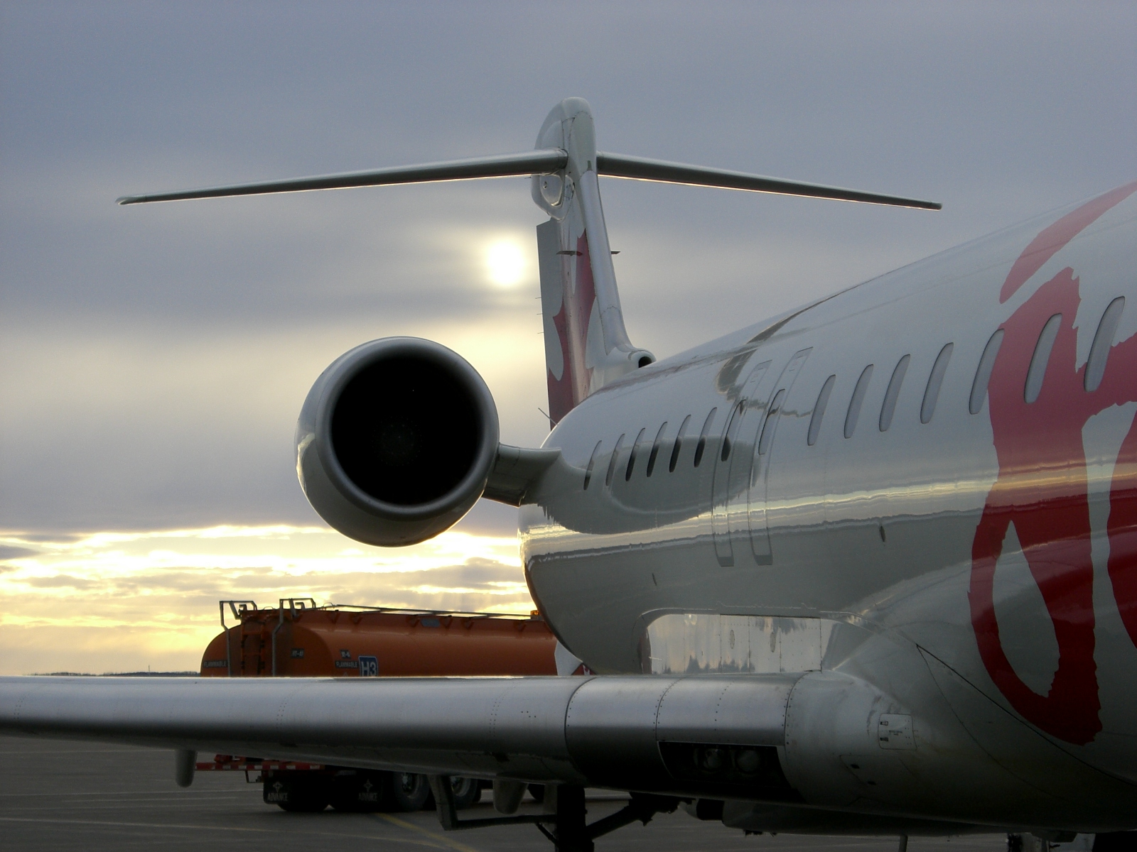 Photo by Feras Aboulhosn, Langley Flying School Graduate and CRJ 705 Pilot.