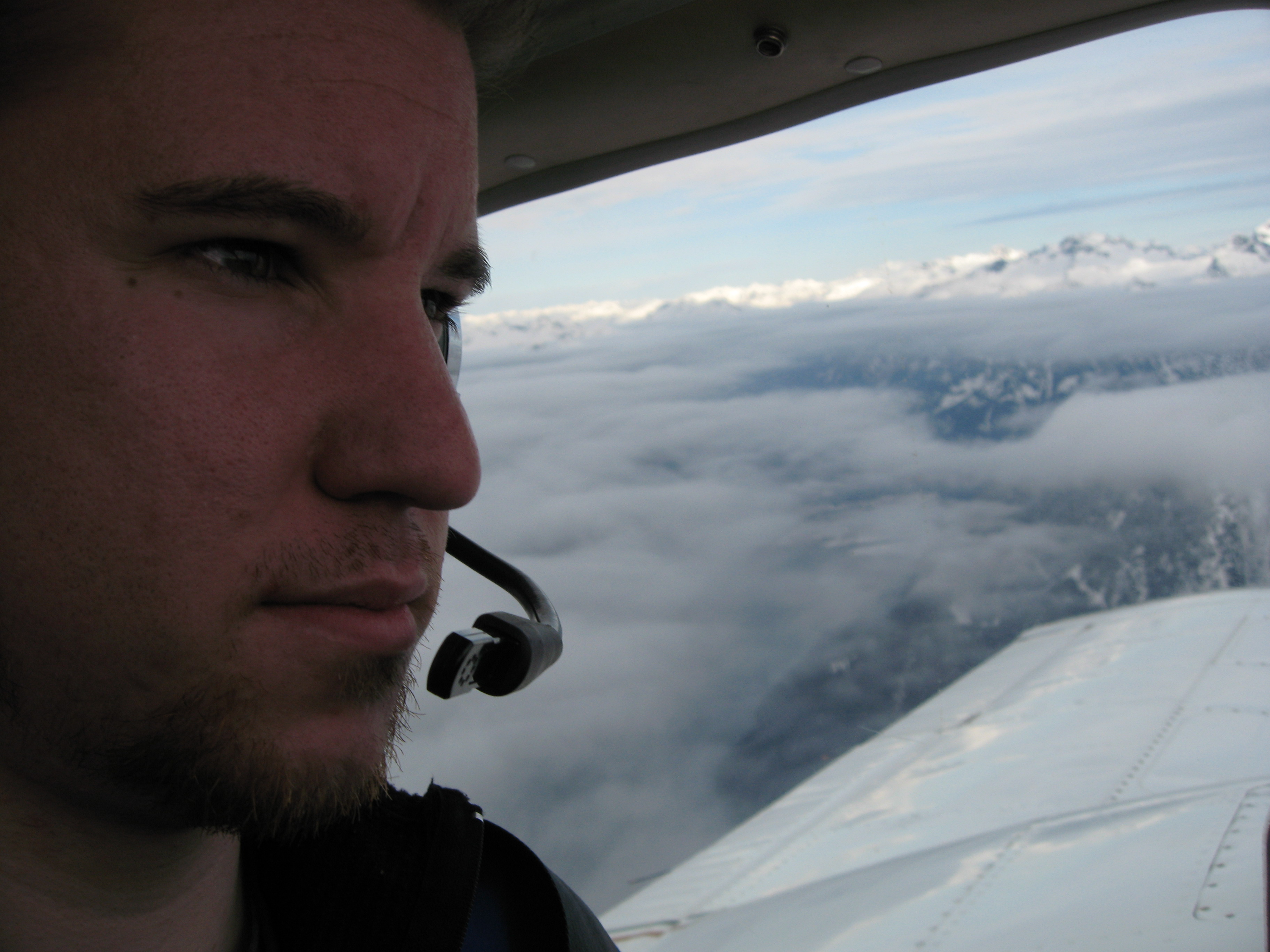 IFR Instructor Phil Craig, February, 2008, Langley Flying School.